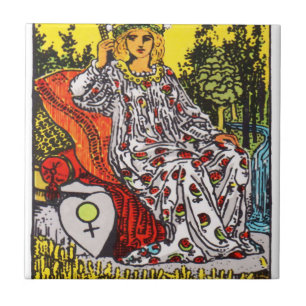 Carreau Carte Tarot Empress