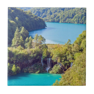 Carreau Cascades dans le Parc National de Plitvice - Croat