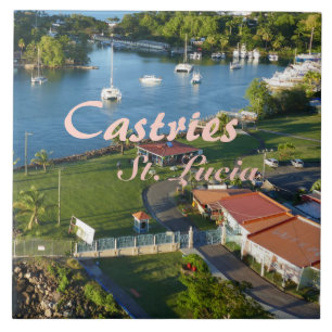 Carreau Castries Sainte-Lucie Caraïbes