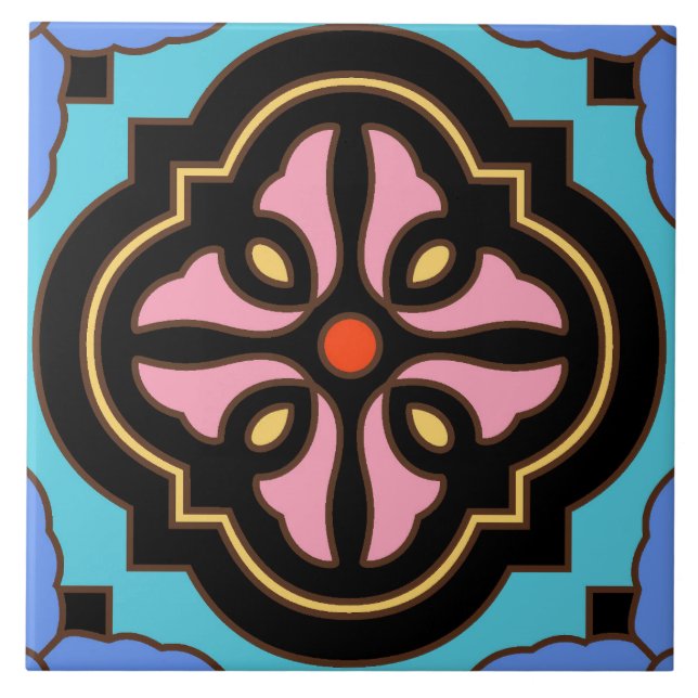 Carreau Catalina Island Bird Park Tile (Devant)