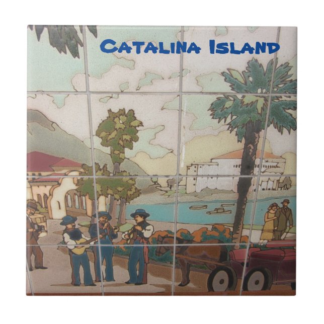 CARREAU CATALINA ISLAND CERAMIC TILE (Devant)