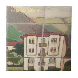 CARREAU CATALINA ISLAND CERAMIC TILE FAVORITE PLACE