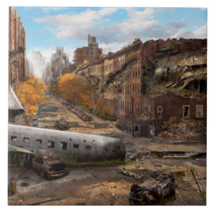 Carreau Catastrophe - New York, NY - Pas de virage à gauch
