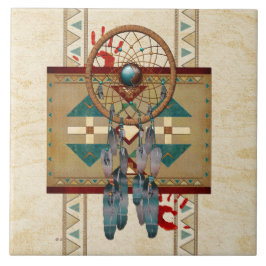 Carreau Catching Spirit Native American