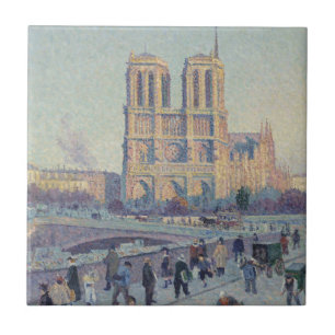 Carreau Cathédrale Notre-Dame Paris France Peinture classi
