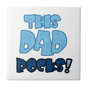Carreau Ce Papa Rocks Des Cadeaux
