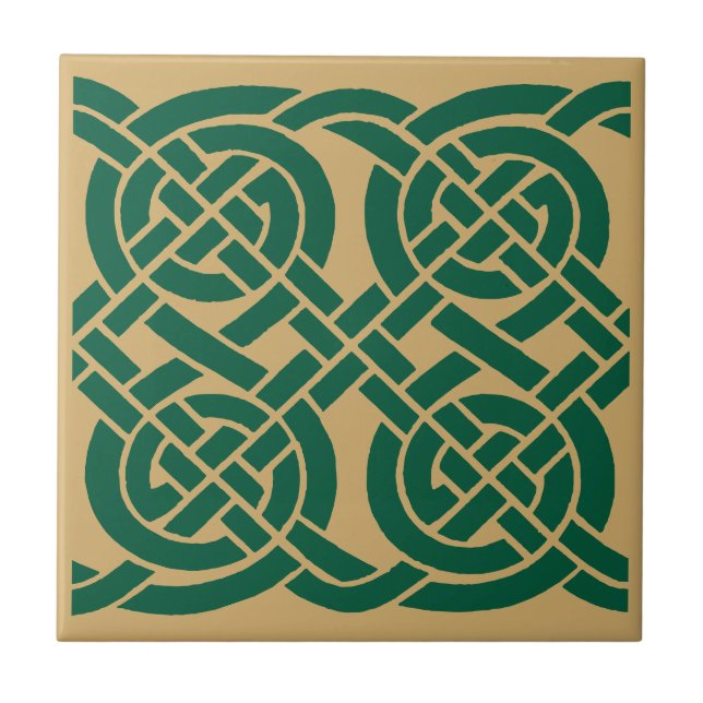 Carreau Celtic Knots Frieze Pattern (Devant)