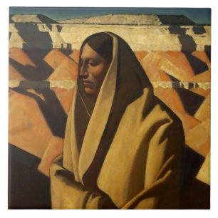 Carreau “Celui qui connaît la Terre” Art occidental de May