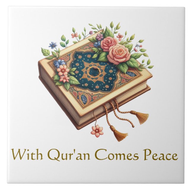 Carreau Ceramic Tile-Islamic Decorative Ceramic Tile (Devant)