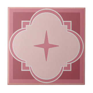 Carreau céramique d'inspiration marocaine