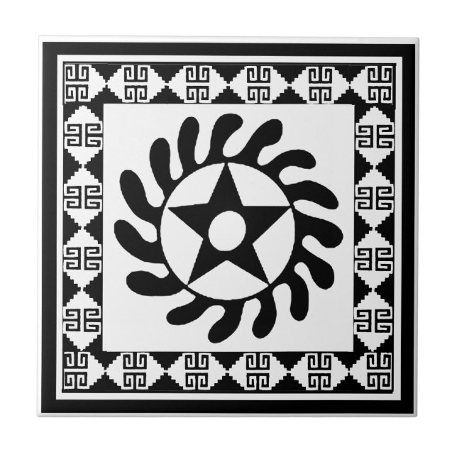 Carreau cercle fleur adinkra avec bordure 12.png (Devant)