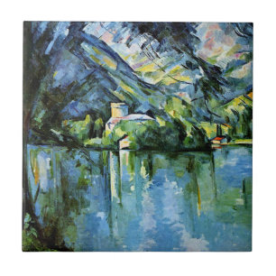 Carreau Cezanne - Le Lac d'Annecy