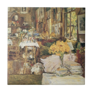 Carreau Chambre de fleurs par Childe Hassam, Beaux-arts vi