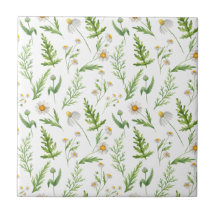 Chamomile Fleur Botanique Rustique Motif
