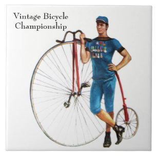 Carreau Championnat vintage de vélo