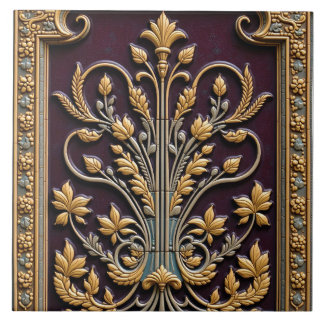 Carreau Chanson des vignes d'argent et d'or
