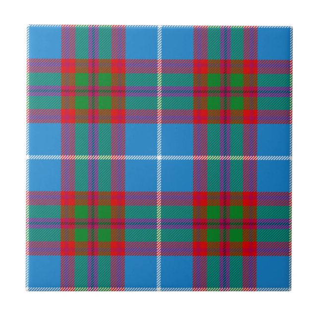 Carreau Chasse Clan D'Édimbourg Tartan Plaid (Devant)