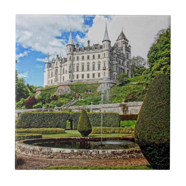Carreau Château de Dunrobin photo d'architecture (Devant)