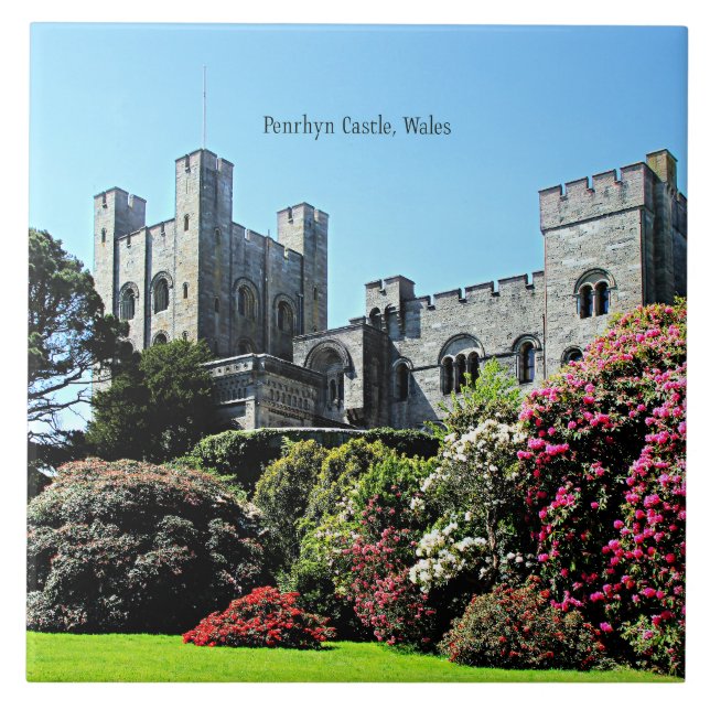 Carreau Château de Penrhyn, Pays de Galles (Devant)