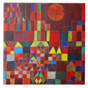 Carreau Château et Soleil, Paul Klee