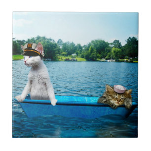 Carreau Chats de marin