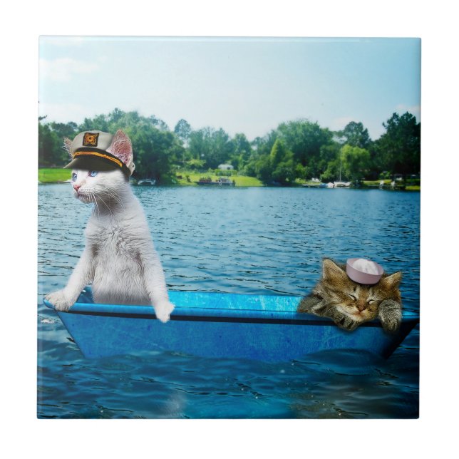 Carreau Chats de marin (Devant)