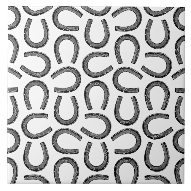 Carreau Chaussures à cheval classiques d'antiquité Chaussu (Devant)