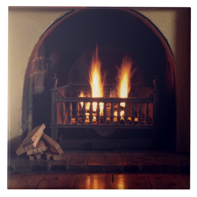 Carreau Cheminée à la maison (Devant)