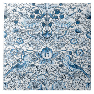 Carreau Cheminée en céramique William Morris conceptions 0
