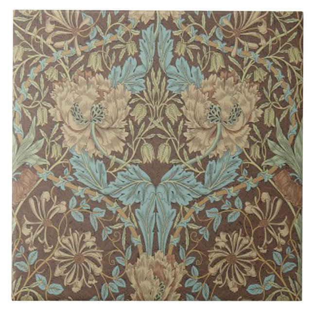 Carreau Cheminée en céramique William Morris conceptions 0 (Devant)