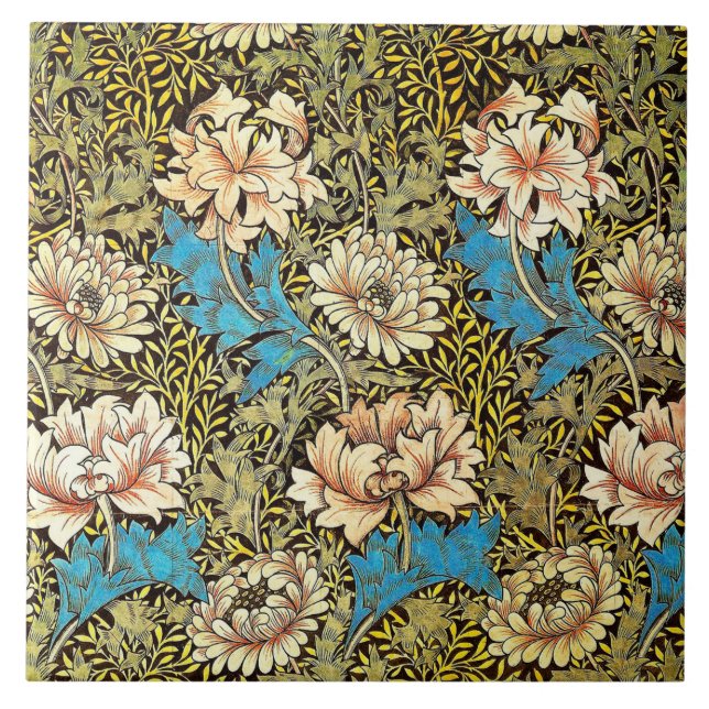 Carreau Cheminée en céramique William Morris conceptions 0 (Devant)