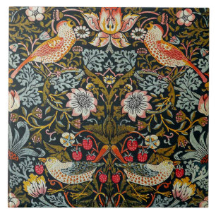 Carreau Cheminée en céramique William Morris conceptions 0