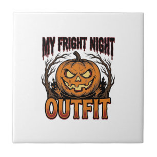 Carreau Chemise de déguisement Halloween Tenue Citrouille