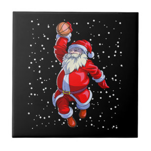 Carreau Chemise de Noël de basketball Hommes Garçons Baske