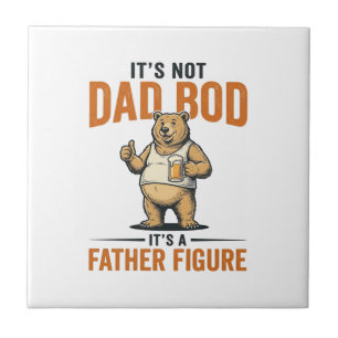 Carreau Chemise Fun Body Papa Figure Ours Bière_1