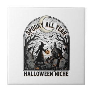 Carreau Chemise Halloween tous les jours Design Spooky tou