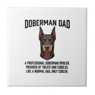 Carreau Chemise pour amateur de chien gravure vintage papa