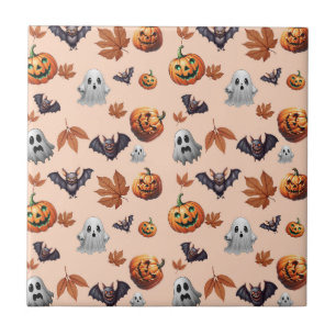 Carreau Cher Halloween Éffrayant automne