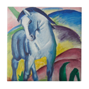 Carreau Cheval bleu de Franz Marc, Art Vintage