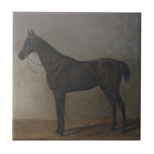 Carreau Cheval de la baie de Gelding (par Albrecht Adam)