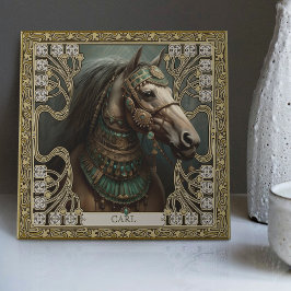 Carreau Cheval Esprit enchanté Personnalisé