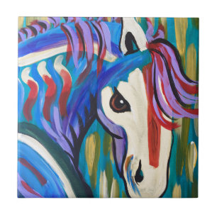 Carreau Cheval sauvage