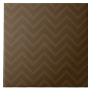 Carreau Chevron Brown