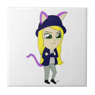 Carreau chibi catgirl