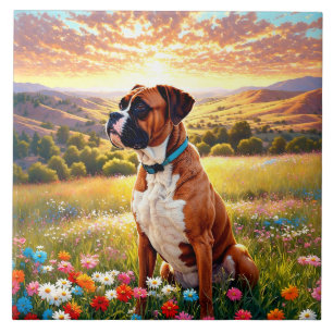 Carreau Chien boxer