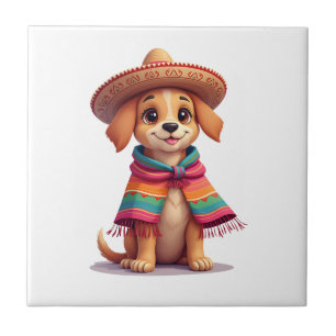 Carreau Chihuahua Mexique Cinco de Mayo Chien Drôle (1