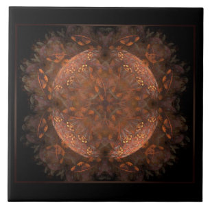 Carreau Chimmer en cuivre doré