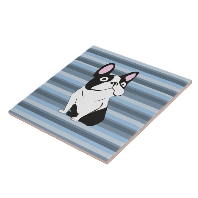 Carreau Chiot mignon (Côté)