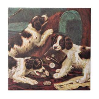 Carreau Chiots de poseur