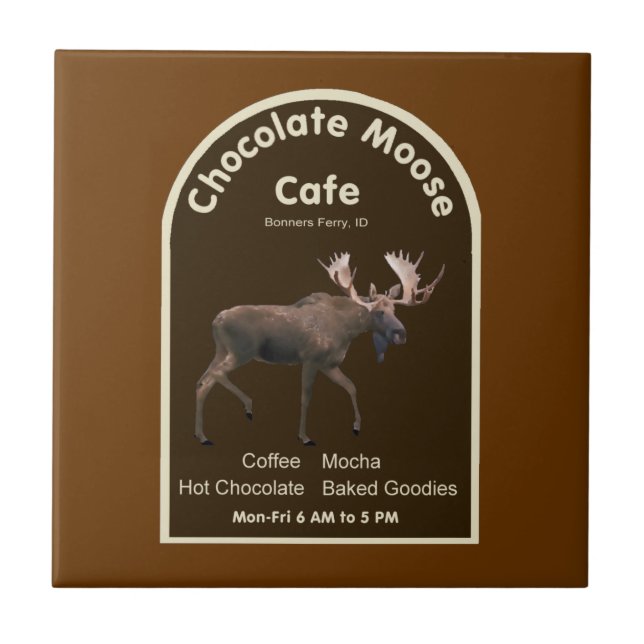 Carreau Chocolat Moose Café (Devant)
